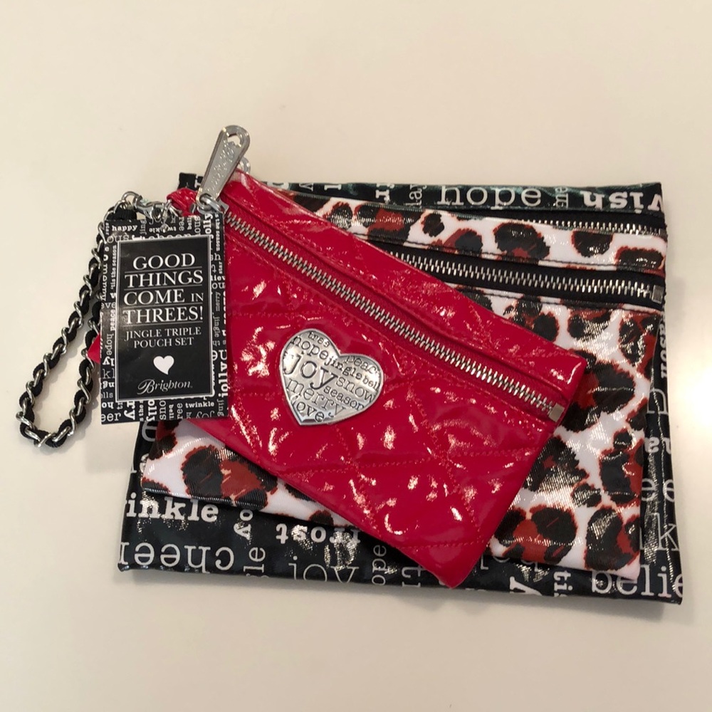 Brighton Jingle Triple Pouch Set